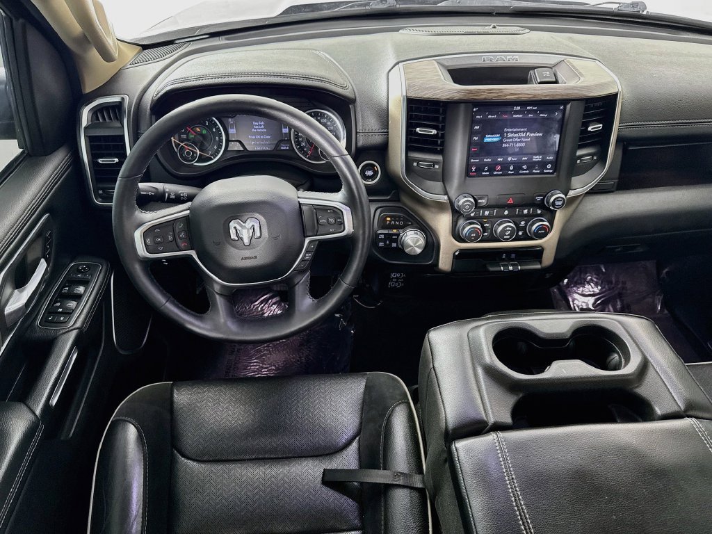 Used 2019 Diamond Black Crystal Pearlcoat Ram Laramie image 27