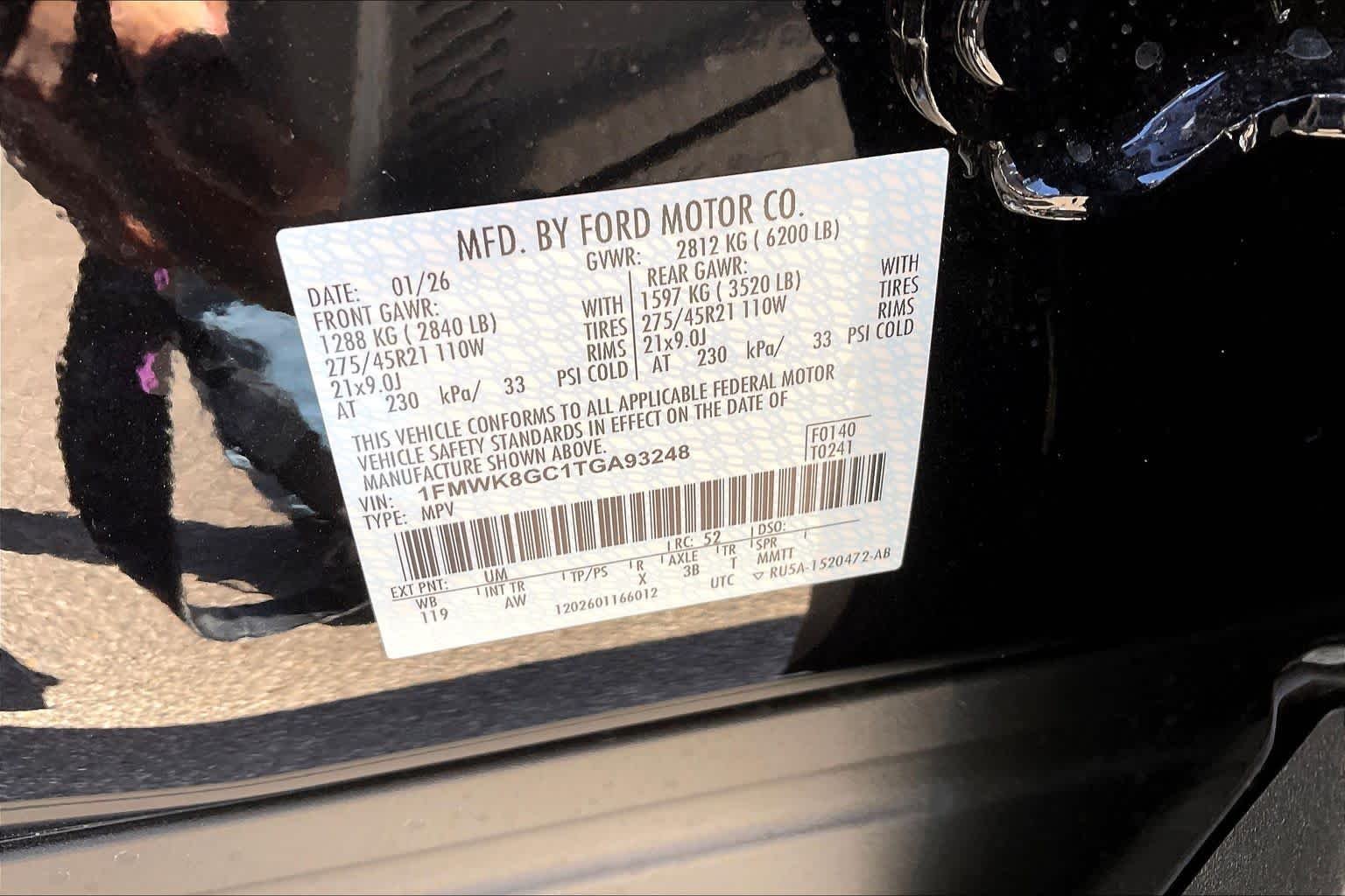 New 2026 Agate Black Metallic Ford ST image 20