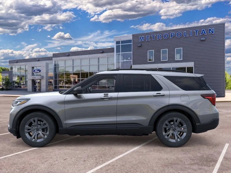 New 2026 Carbonized Gray Metallic Ford Active image 3
