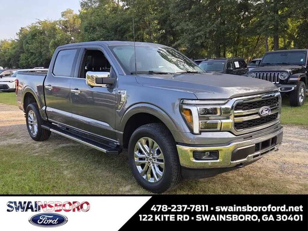 New 2026 Carbonized Gray Metallic Ford Lariat® image 1