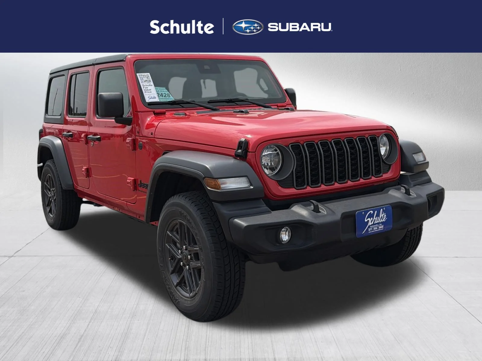 Used 2025 Firecracker Red Clearcoat Jeep Sport S image 1