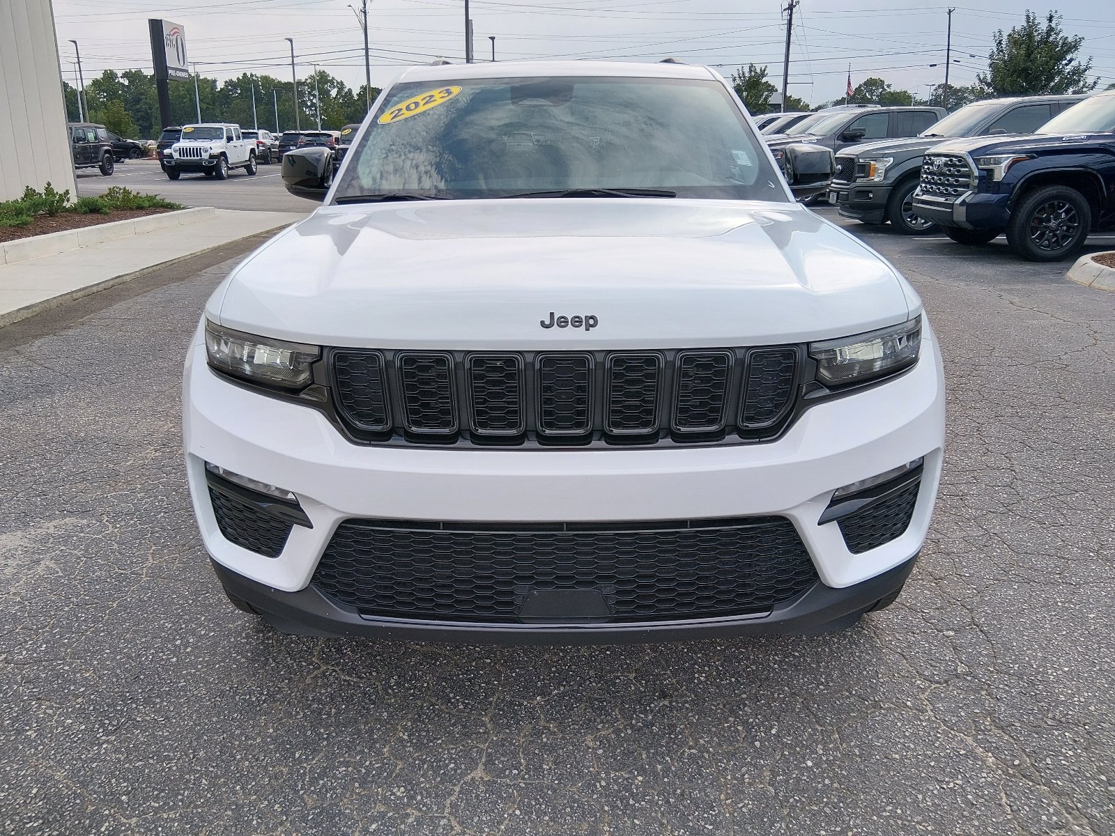 Certified Used 2023 Bright White Clear Coat Jeep Limited image 8