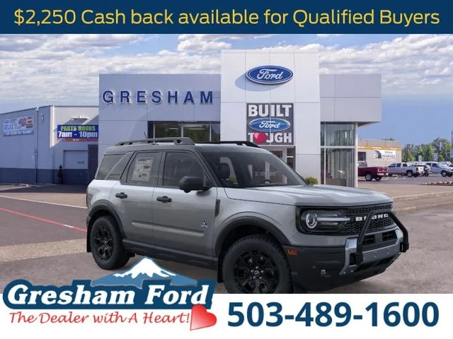 New 2026 Carbonized Gray Metallic Ford Outer Banks image 7
