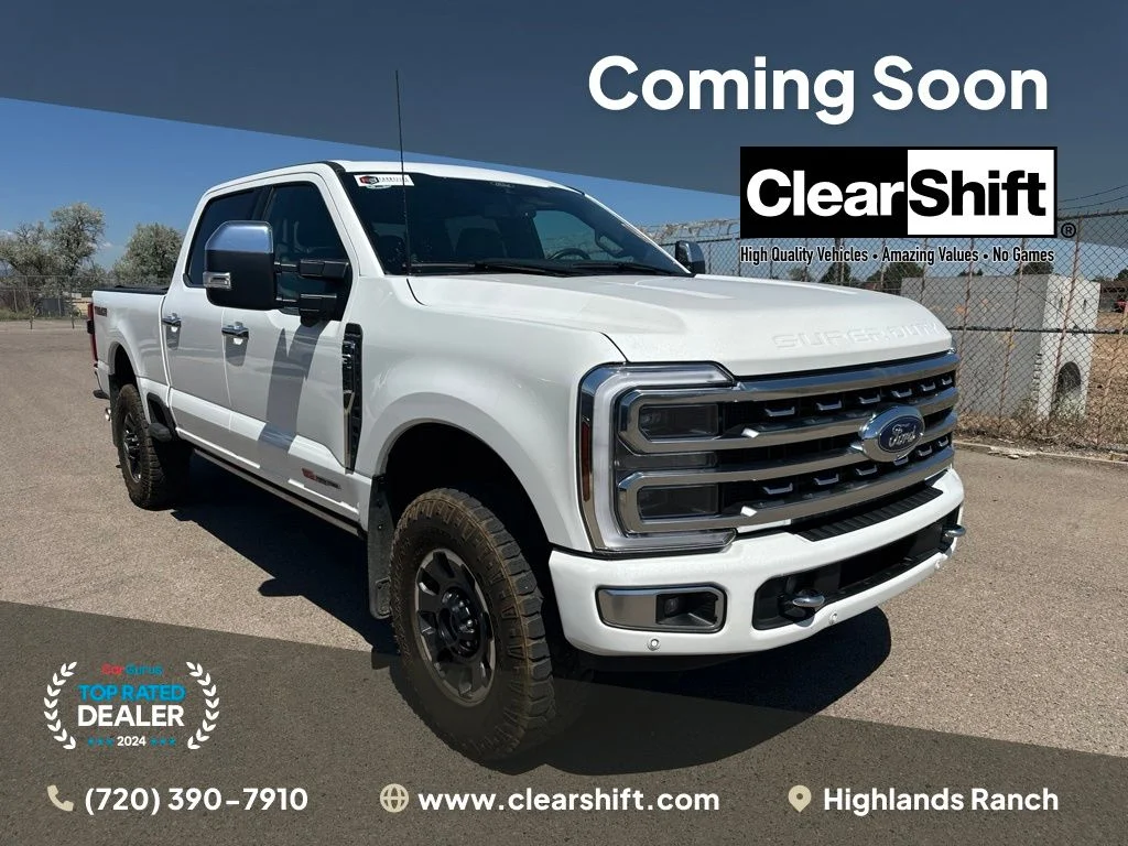 Used 2024 White Ford Platinum image 1