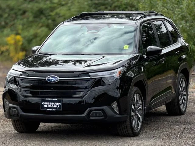 New 2026 CRYSTAL BLACK SILICA Subaru Touring Hybrid image 3