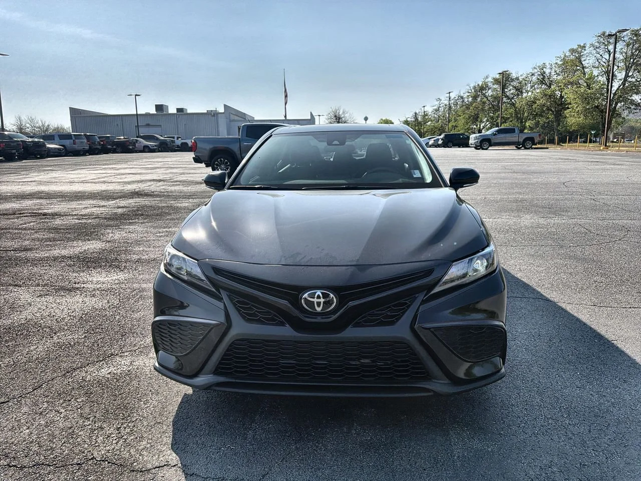 Used 2024 Black Toyota SE image 3