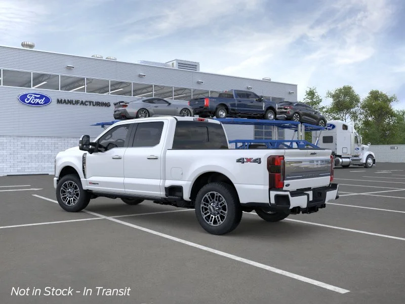 New 2026 Star White Metallic Tri-Coat Ford F-250® Platinum® image 4