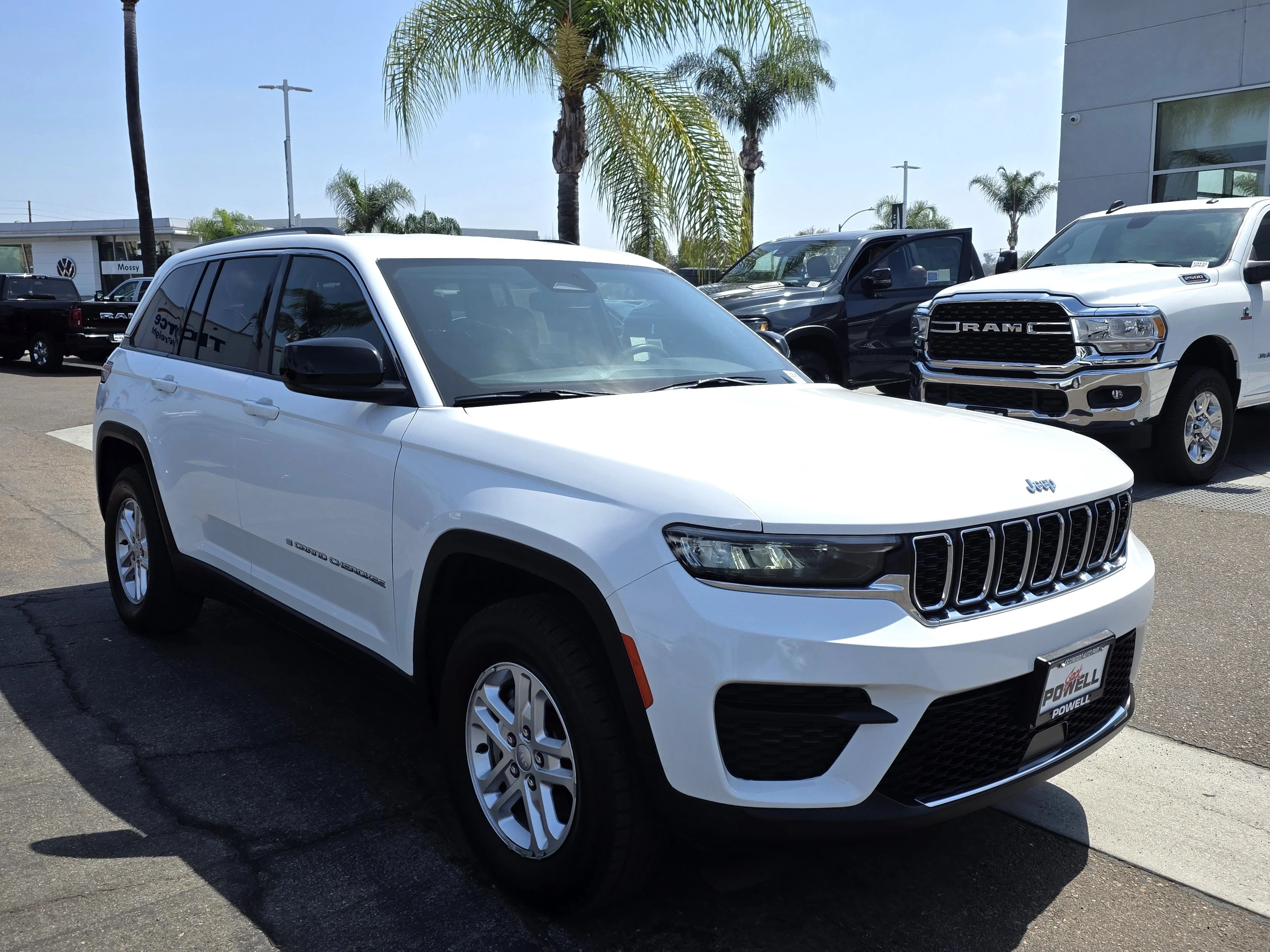 Certified Used 2024 Bright White Clearcoat Jeep Laredo image 6