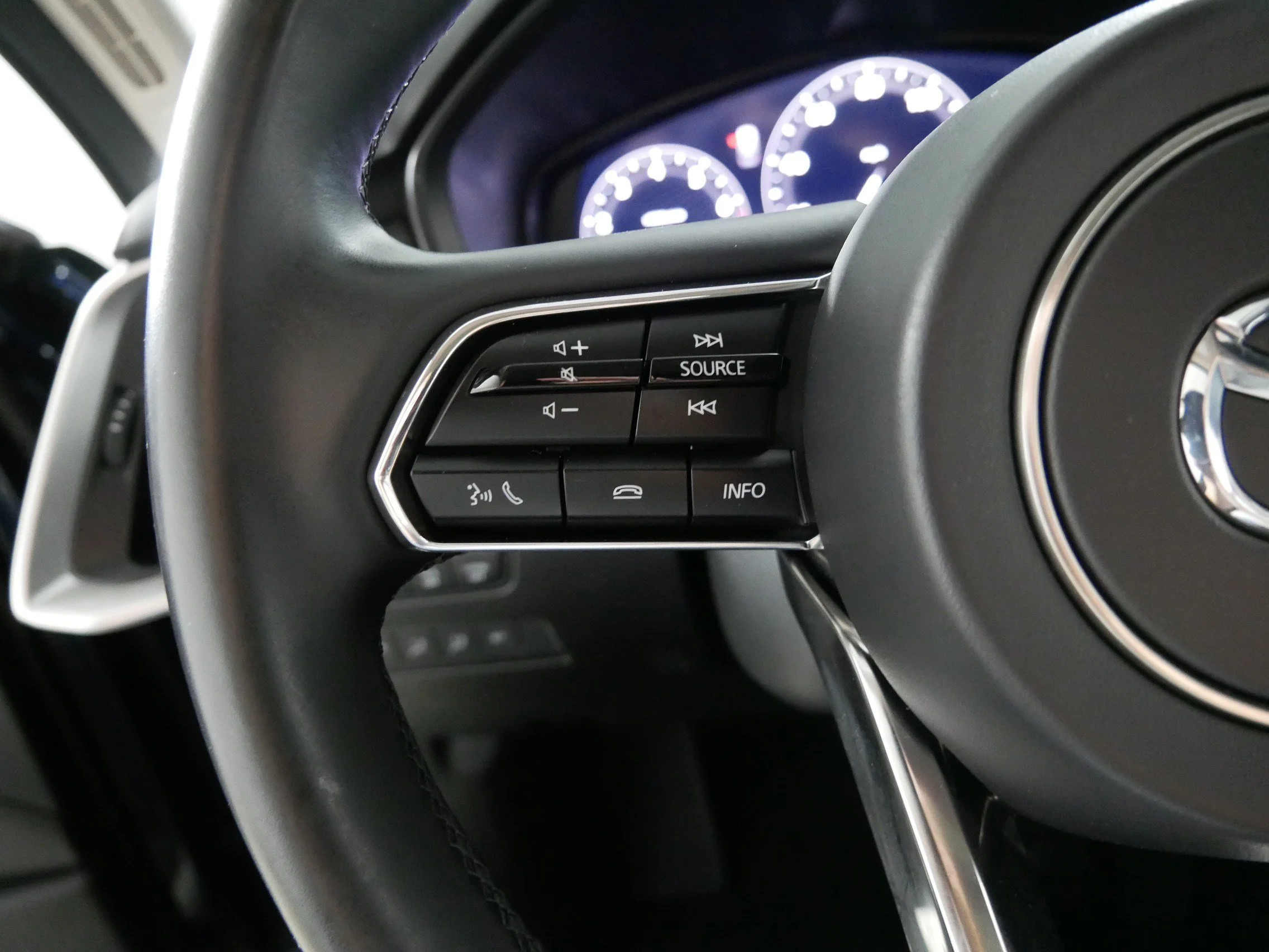 Used 2025 Deep Crystal Blue Mica Mazda Premium Sport image 27