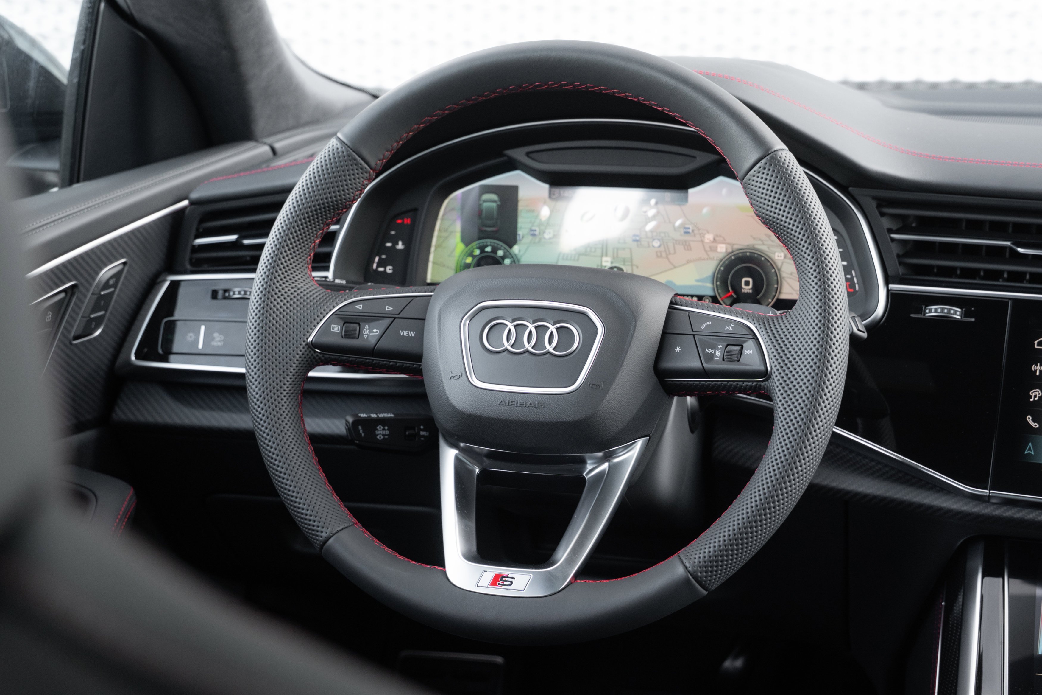 New 2026 Mythos Black Metallic Audi Prestige image 9