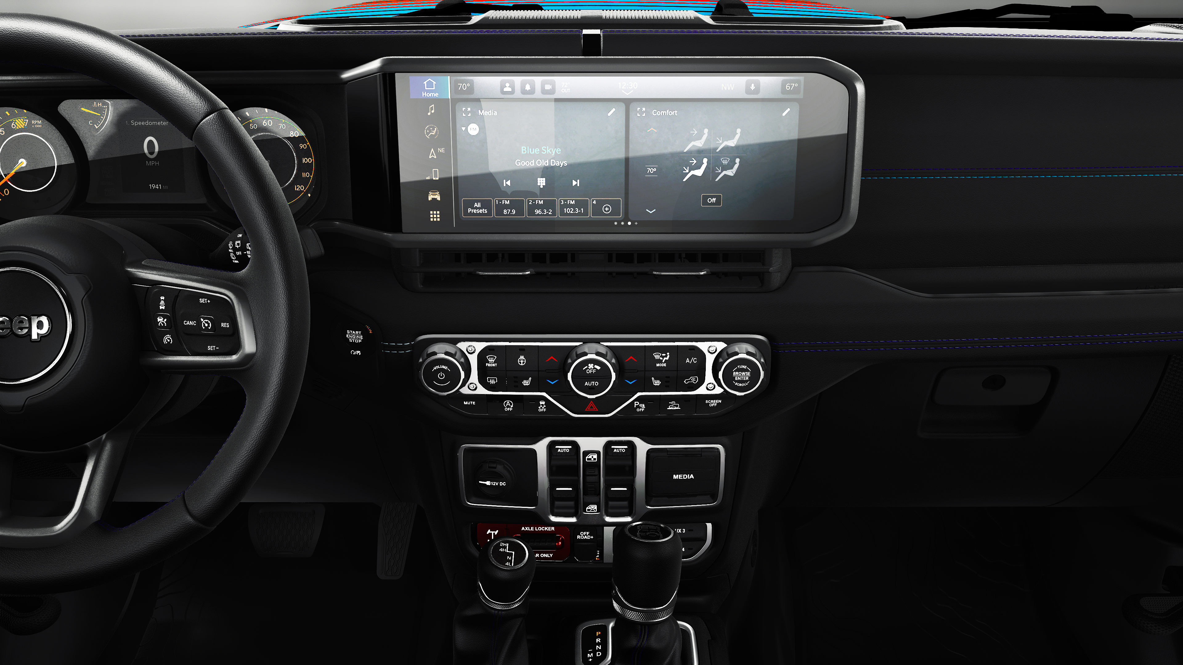New 2027 Black Clear-Coat Exterior Paint Jeep Rewind image 17