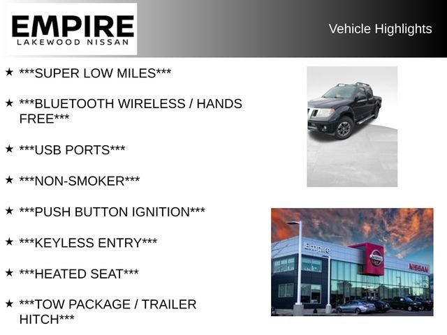 Used 2016 Black Nissan PRO-4X image 2