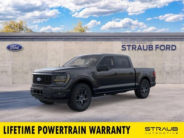 New 2026 Agate Black Metallic Ford STX® image 1