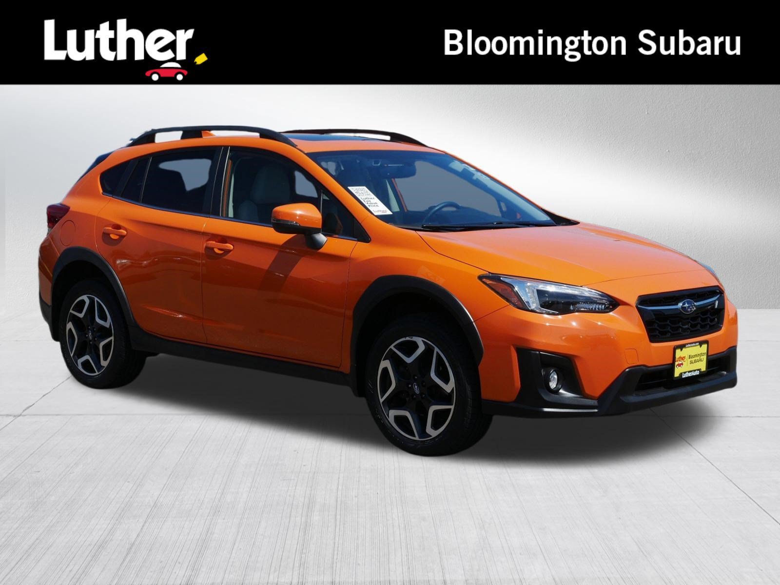 Used 2019 Sunshine Orange Subaru Limited image 1