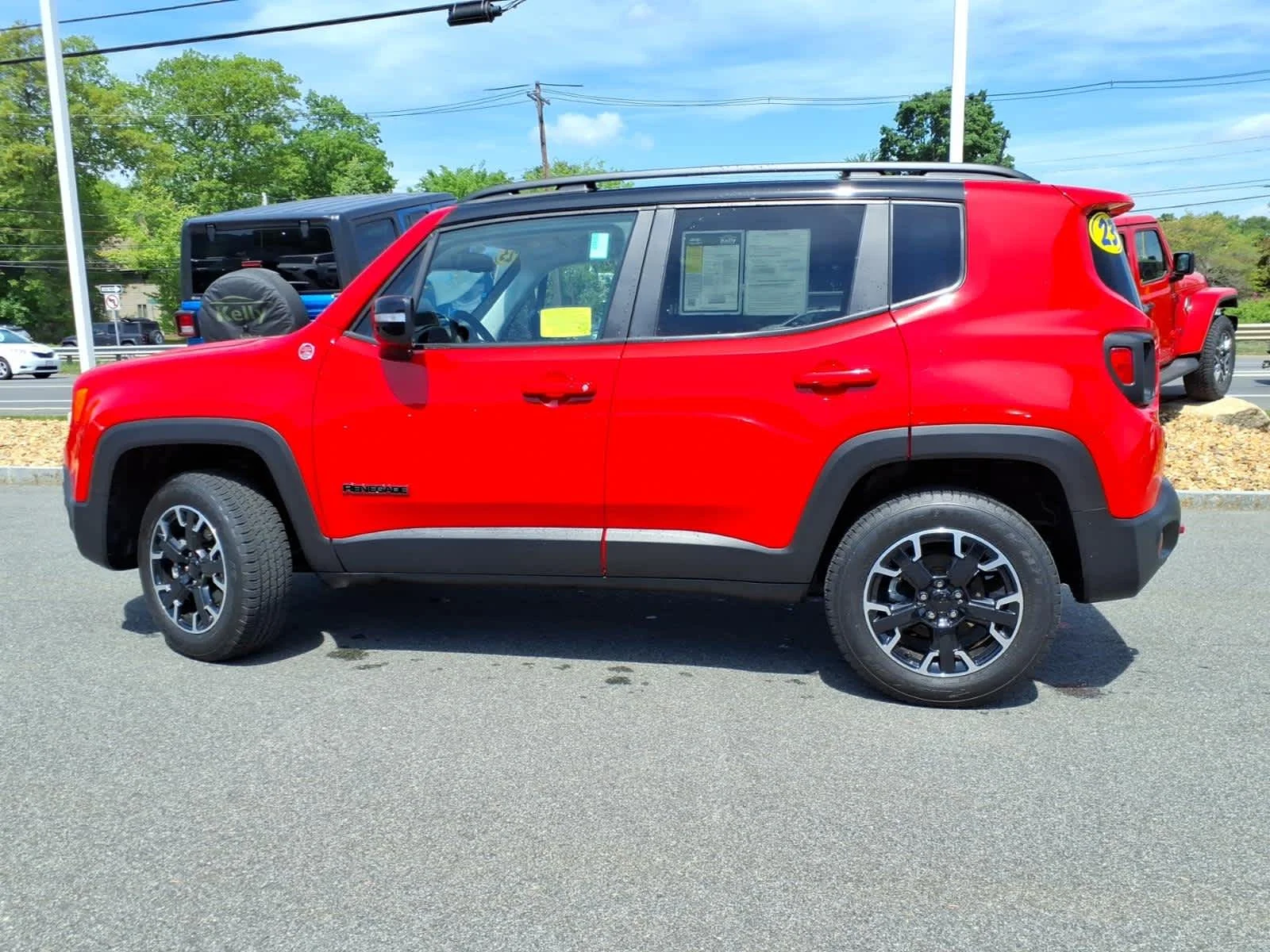 Certified Used 2023 Colorado Red Clearcoat Jeep Trailhawk image 12