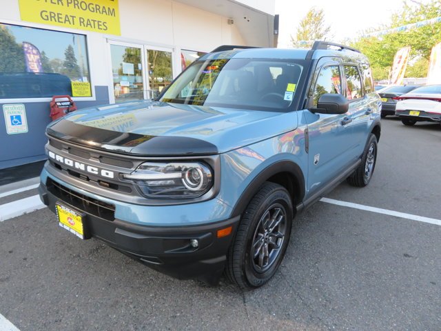 Used 2021 Alto Blue Metallic Tinted Clearcoat Ford Big Bend image 1