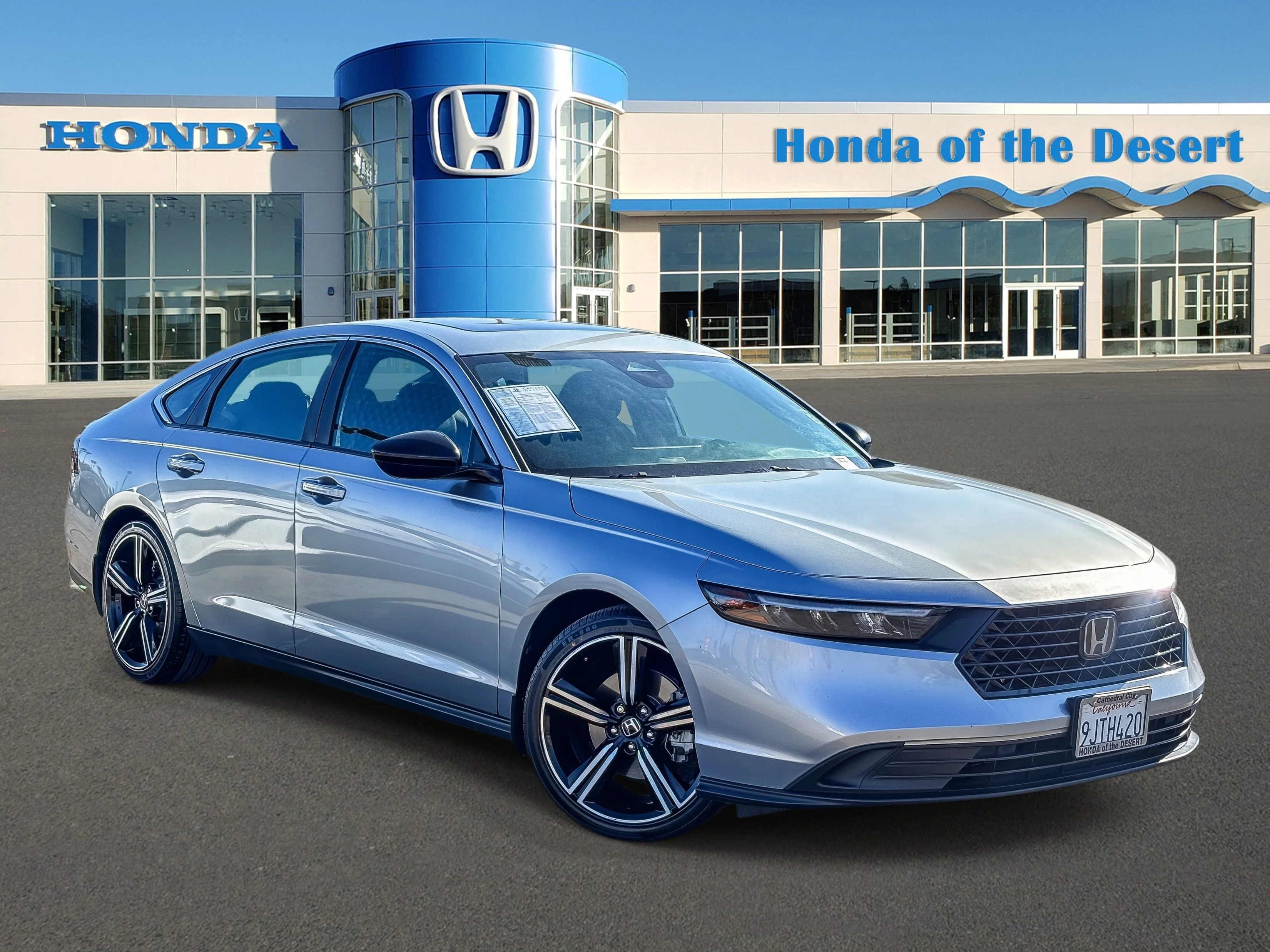 Certified Used 2024 Silver Metallic Honda Sport image 1