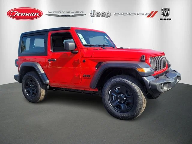 New 2026 Firecracker Red Clearcoat Jeep SPORT image 1