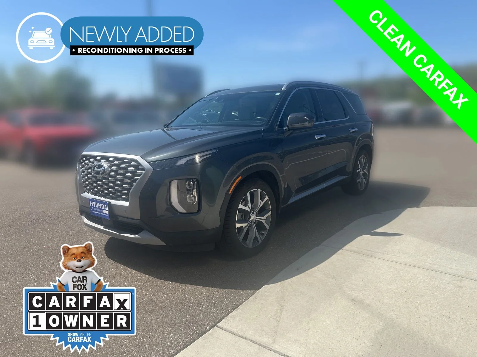 Used 2022 Green Hyundai SEL image 1