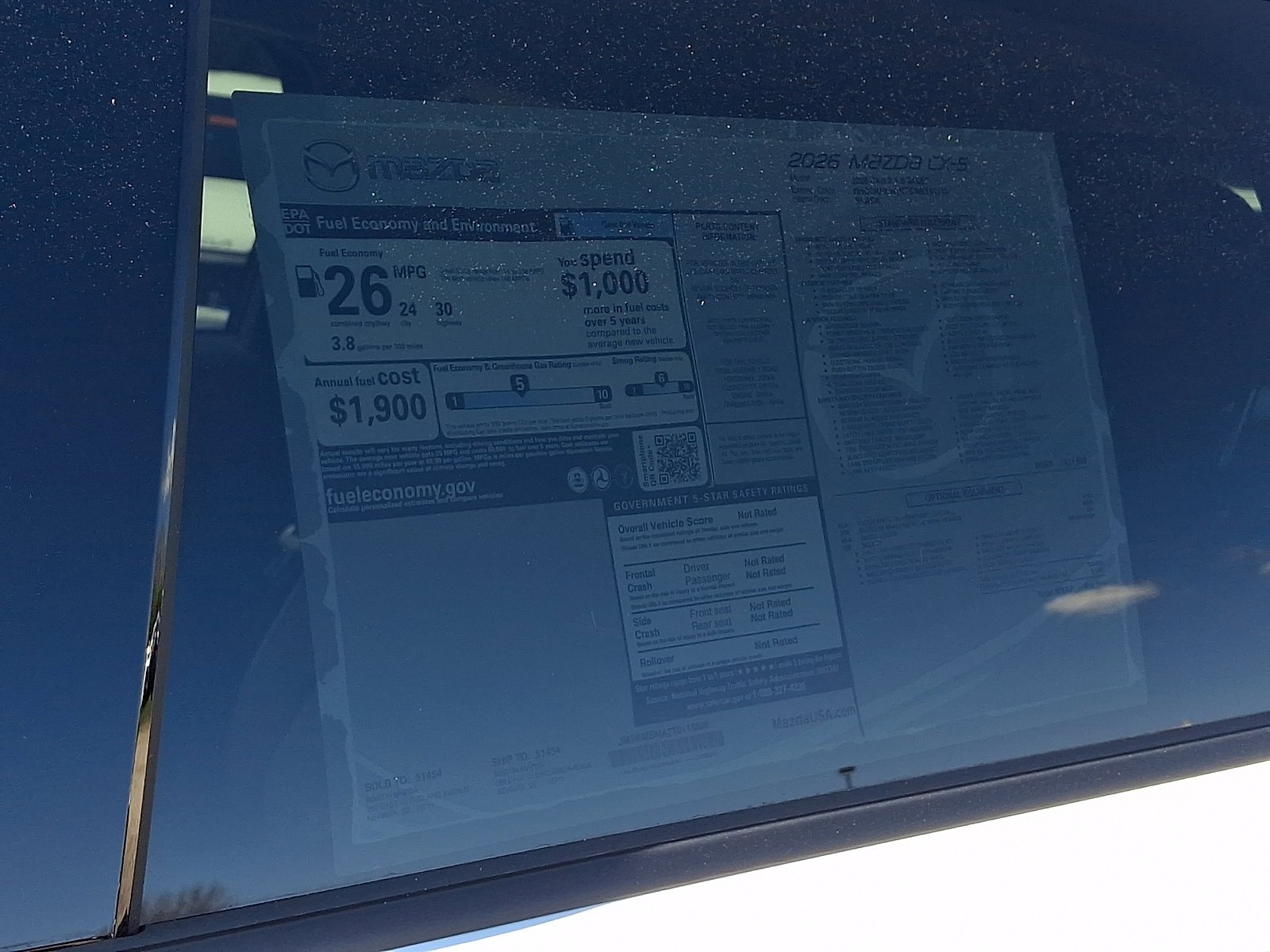 New 2026 Rhodium White Metallic Mazda 2.5 S Select AWD image 12