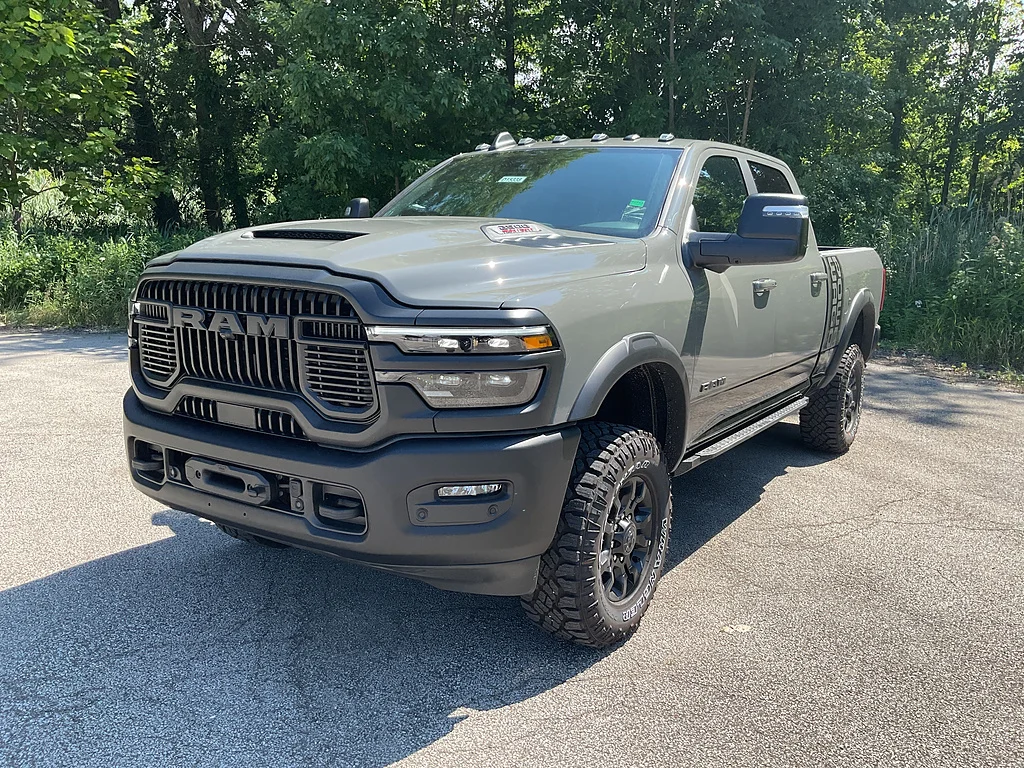 New 2026 Ceramic Gray Clearcoat RAM Power Wagon Crew Cab 4x4 6