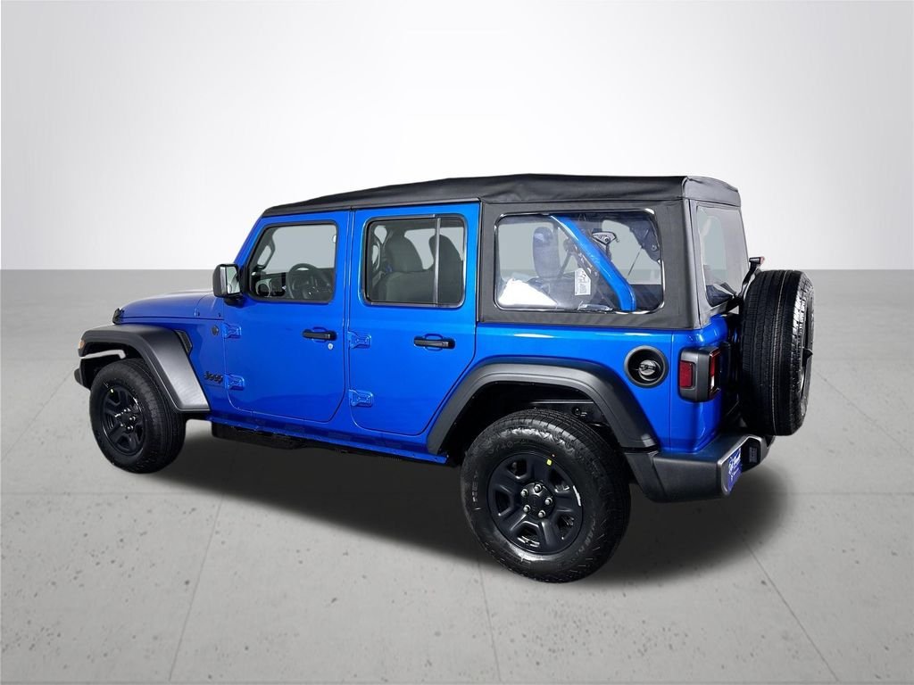 New 2026 Hydro Blue Pearl-Coat Exterior Paint Jeep Sport S image 8