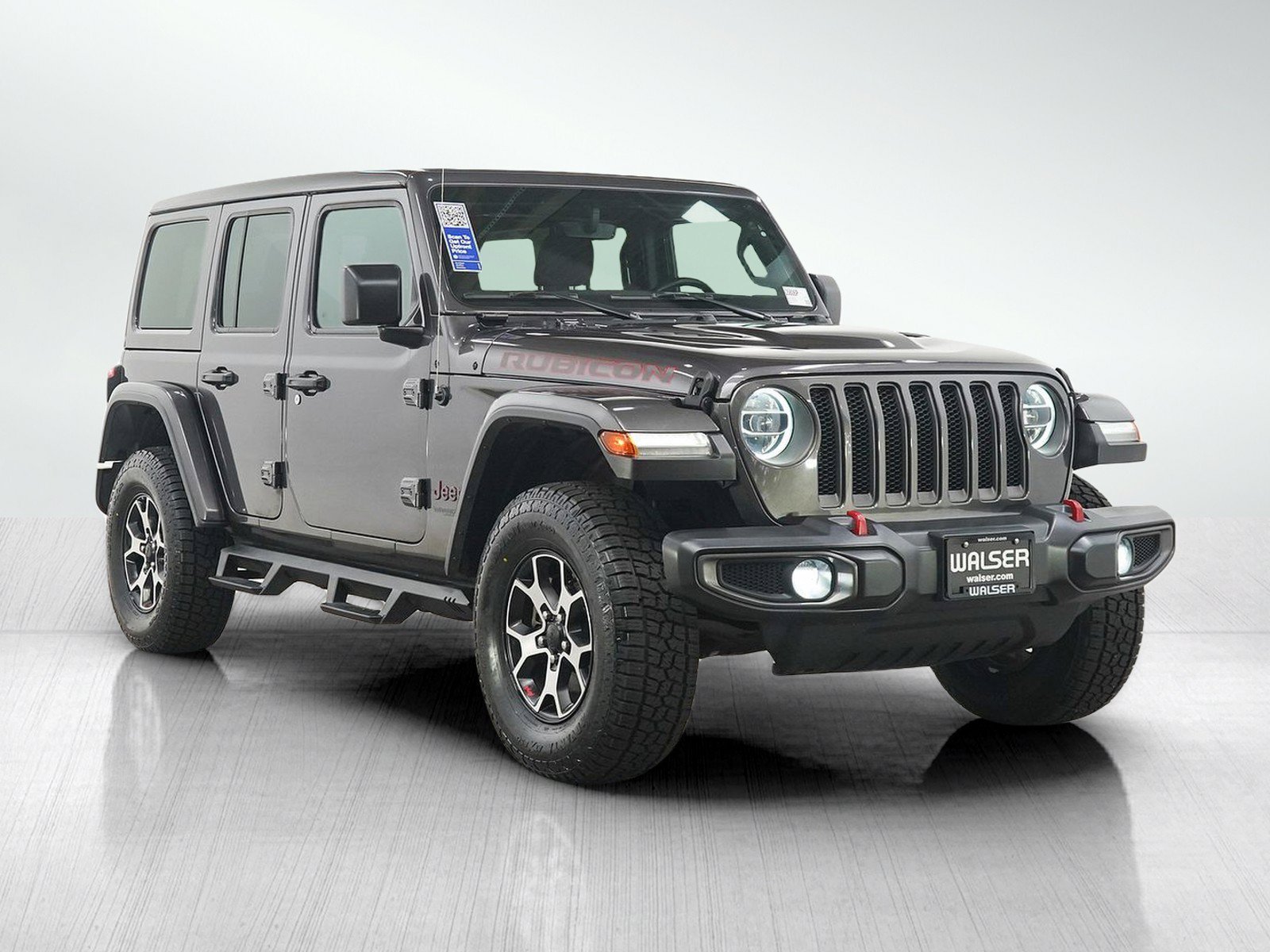 Used 2021 Granite Crystal Metallic Jeep Unlimited Rubicon 4x4 image 9