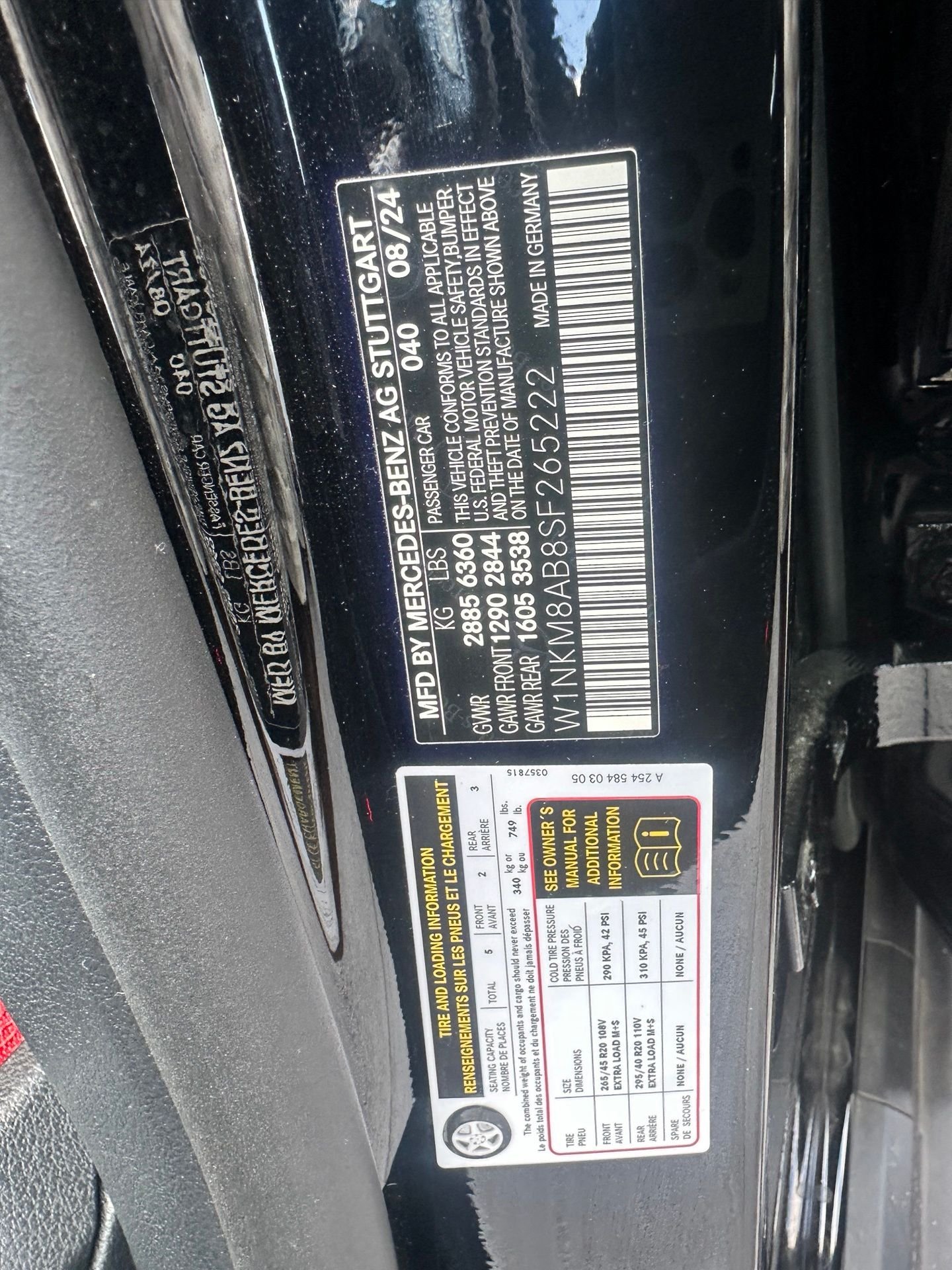 Certified Used 2025 Black Mercedes-Benz GLC 63 AMG® S E Performance image 35