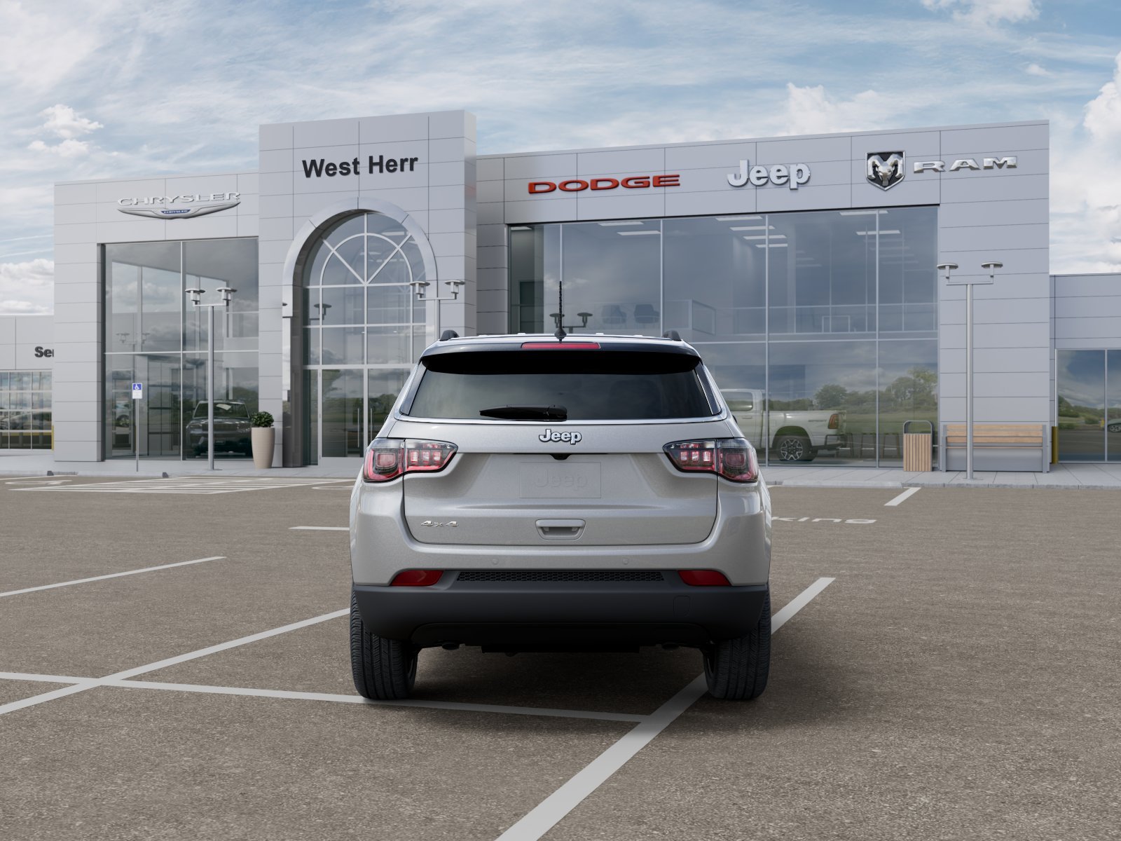 New 2026 Silver Zynith Metallic Clearcoat Jeep COMPASS LIMITED ALTITUDE 4X4 image 33