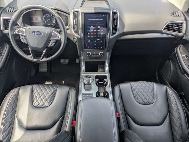 Used 2024 Blue Ford Titanium image 16