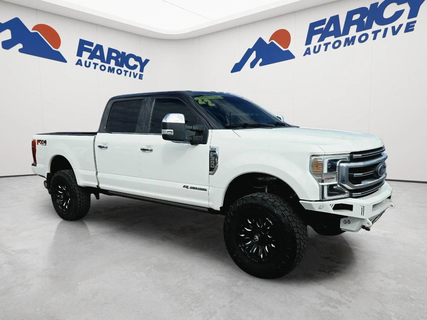 Used 2022 Star White Metallic Tri-Coat Ford Platinum image 3