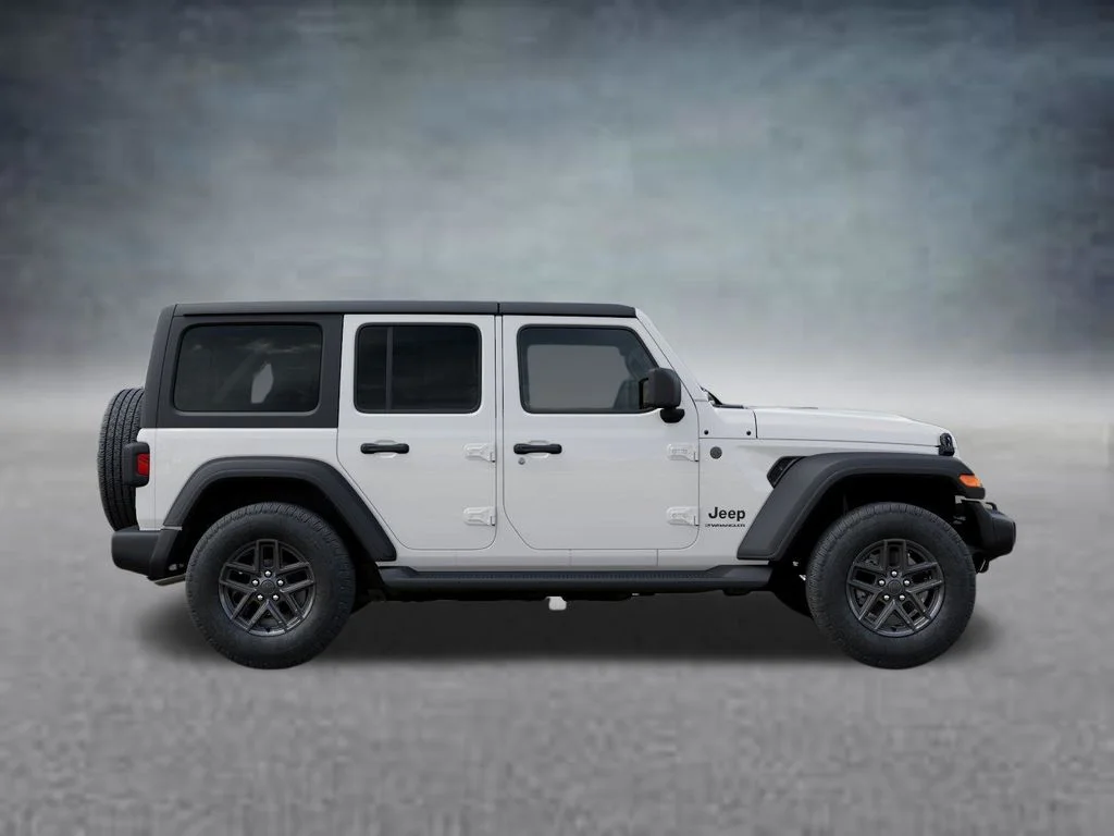 New 2026 Bright White Clear-Coat Exterior Paint Jeep Sport S image 21