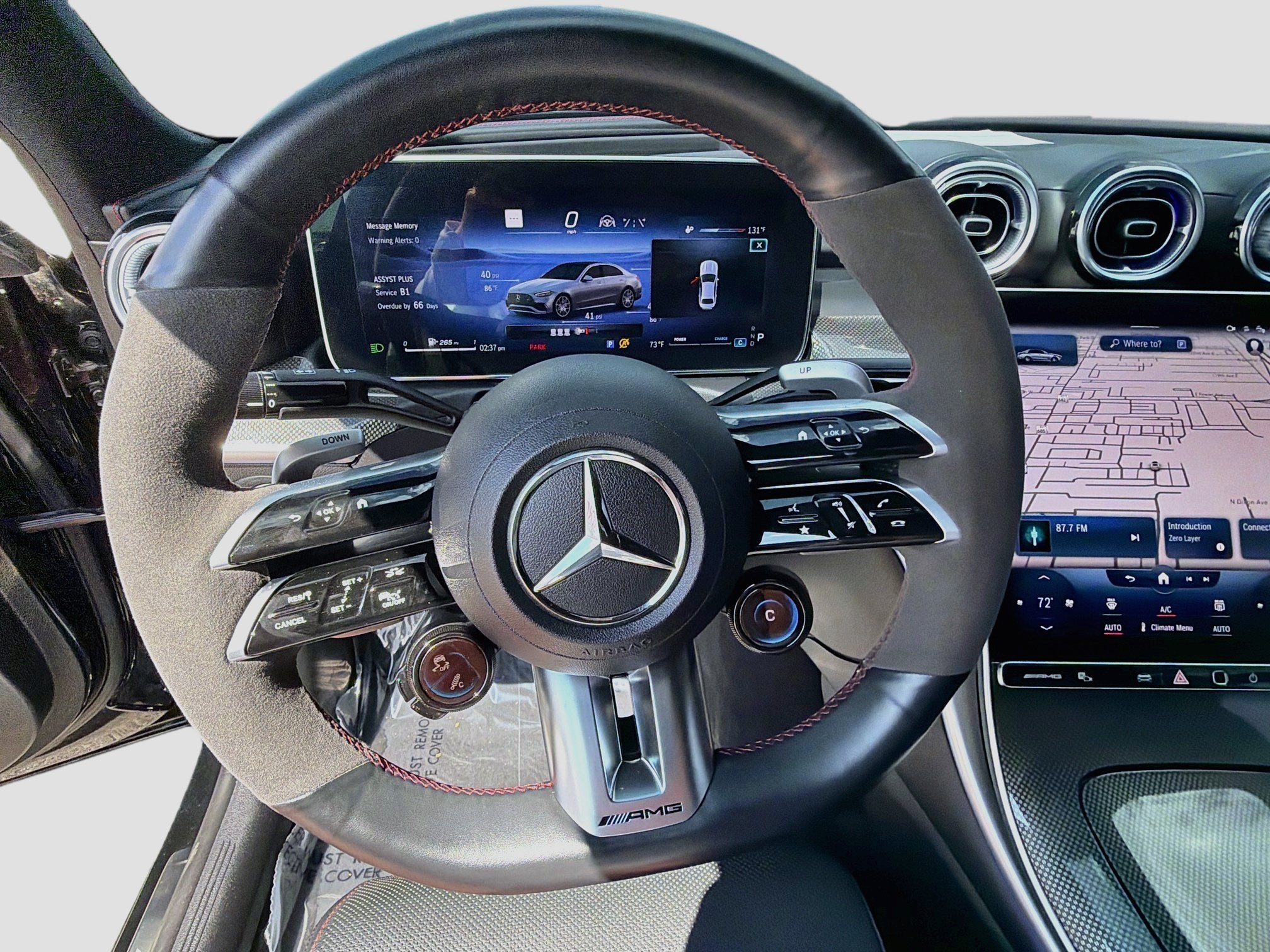 Used 2023 Black Mercedes-Benz AMG® C 43 image 40