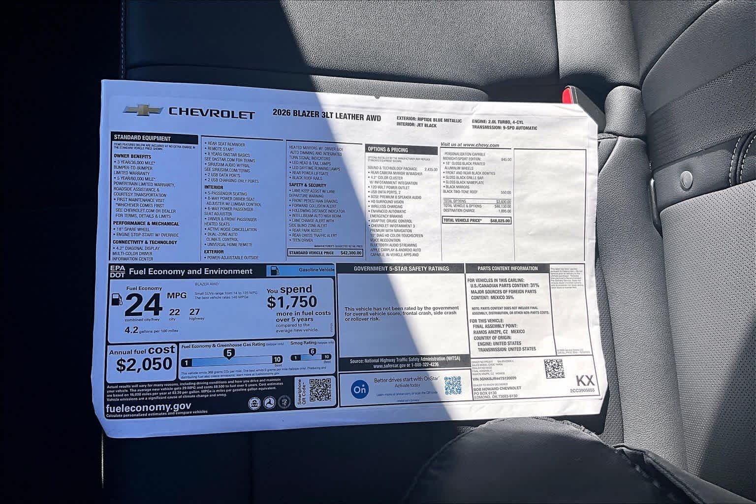 2026 Chevrolet Blazer 3LT - Photo 23
