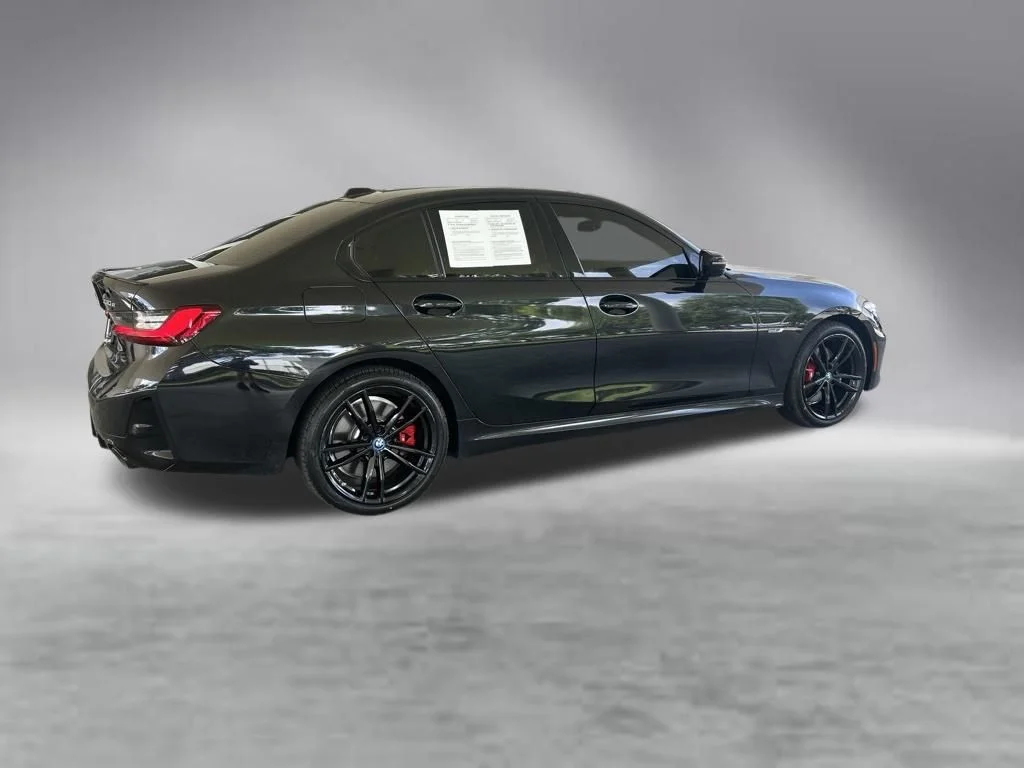 Used 2023 Black BMW 330e iPerformance image 2