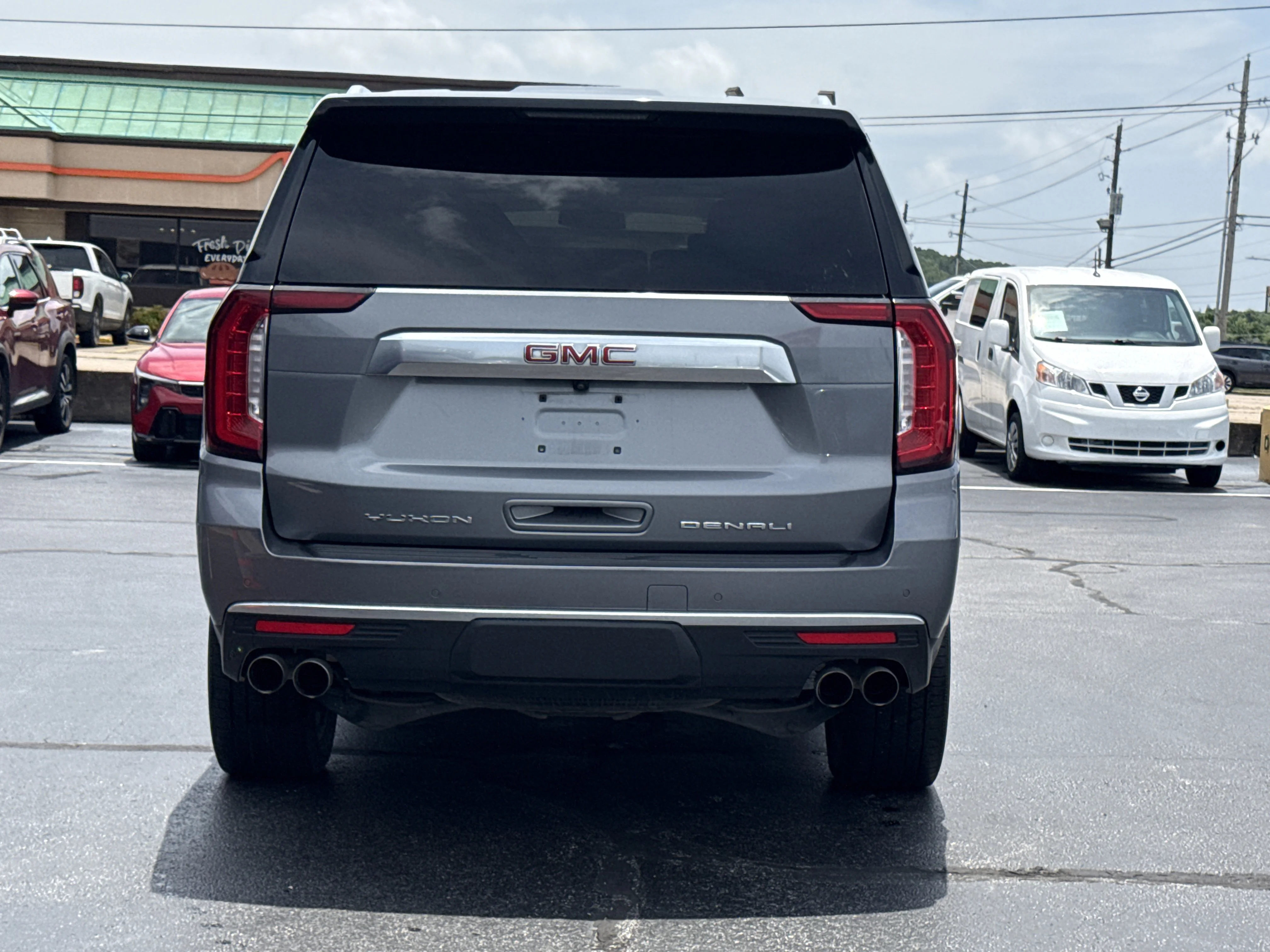 Used 2022 Satin Steel Metallic GMC Denali 4WD image 4