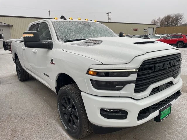 New 2026 Bright White Clear-Coat Exterior Paint RAM Laramie image 2