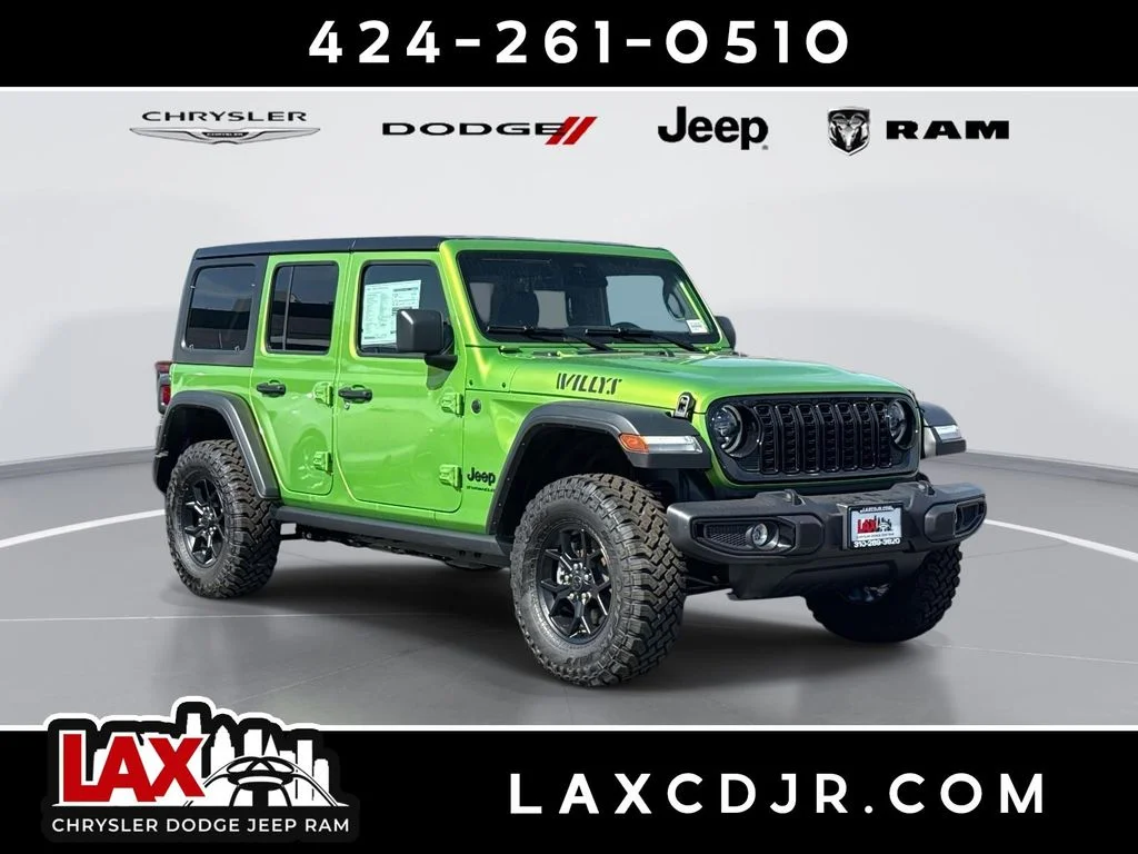 New 2026 Green Jeep Willys image 1