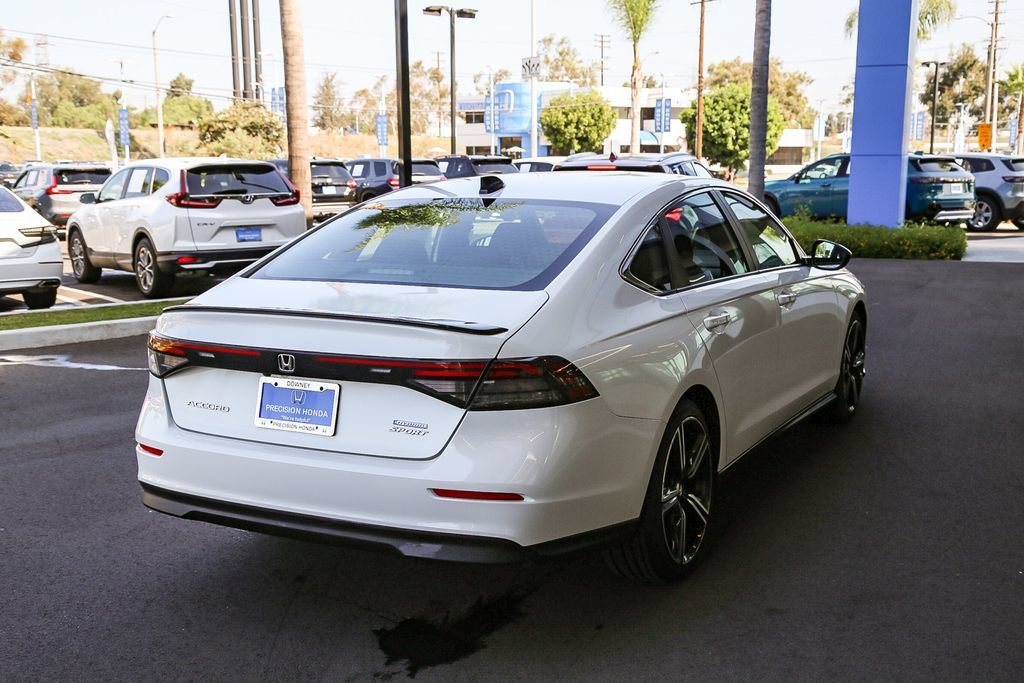 Certified Used 2024 Platinum White Pearl Honda HYBRID SPORT image 35