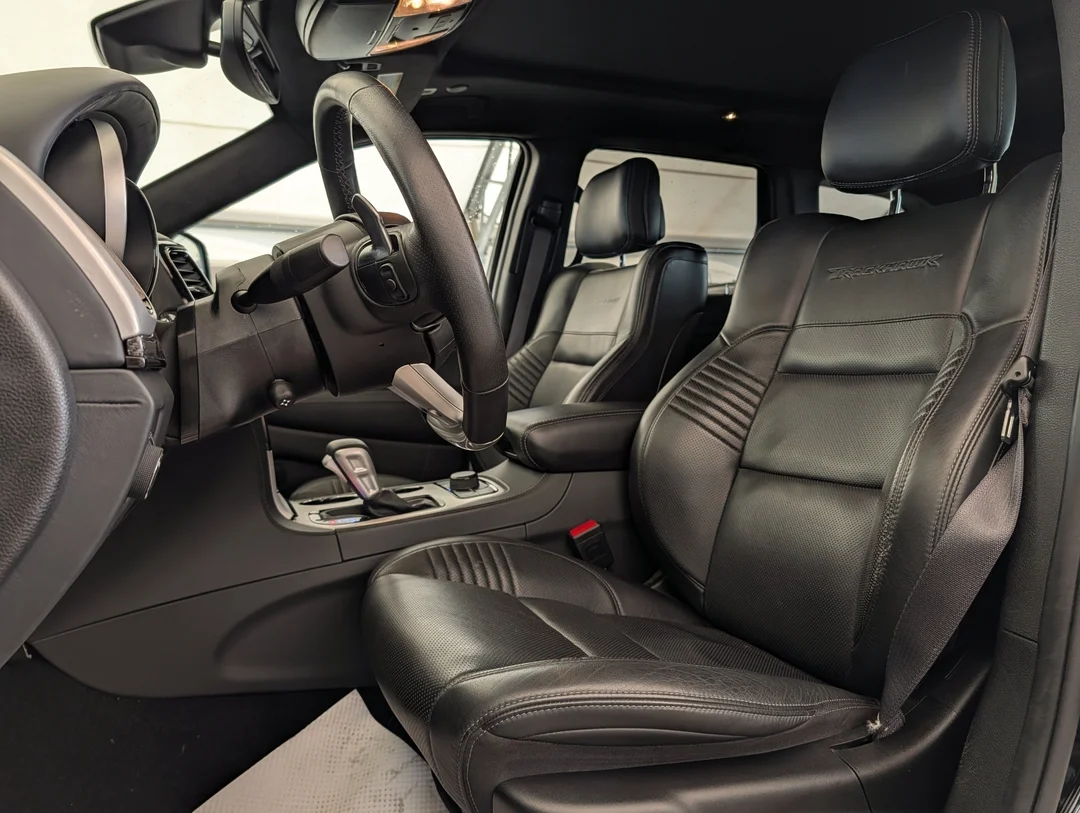 Certified Used 2021 Black Jeep Trackhawk - - 4x4 - Signature Leather Wrap Pkg - SRT Audio Pkg - Command View Sunroof & More! image 15