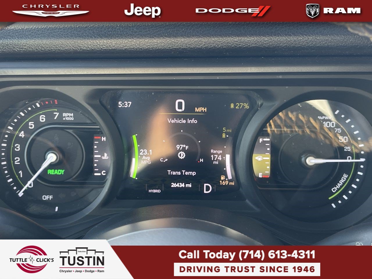 Used 2024 Black Clearcoat Jeep Willys image 28