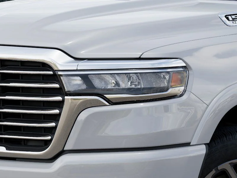 New 2026 Bright White Clear-Coat Exterior Paint RAM Laramie image 11