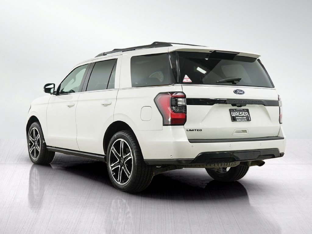 Used 2021 White Metallic Ford Limited image 3
