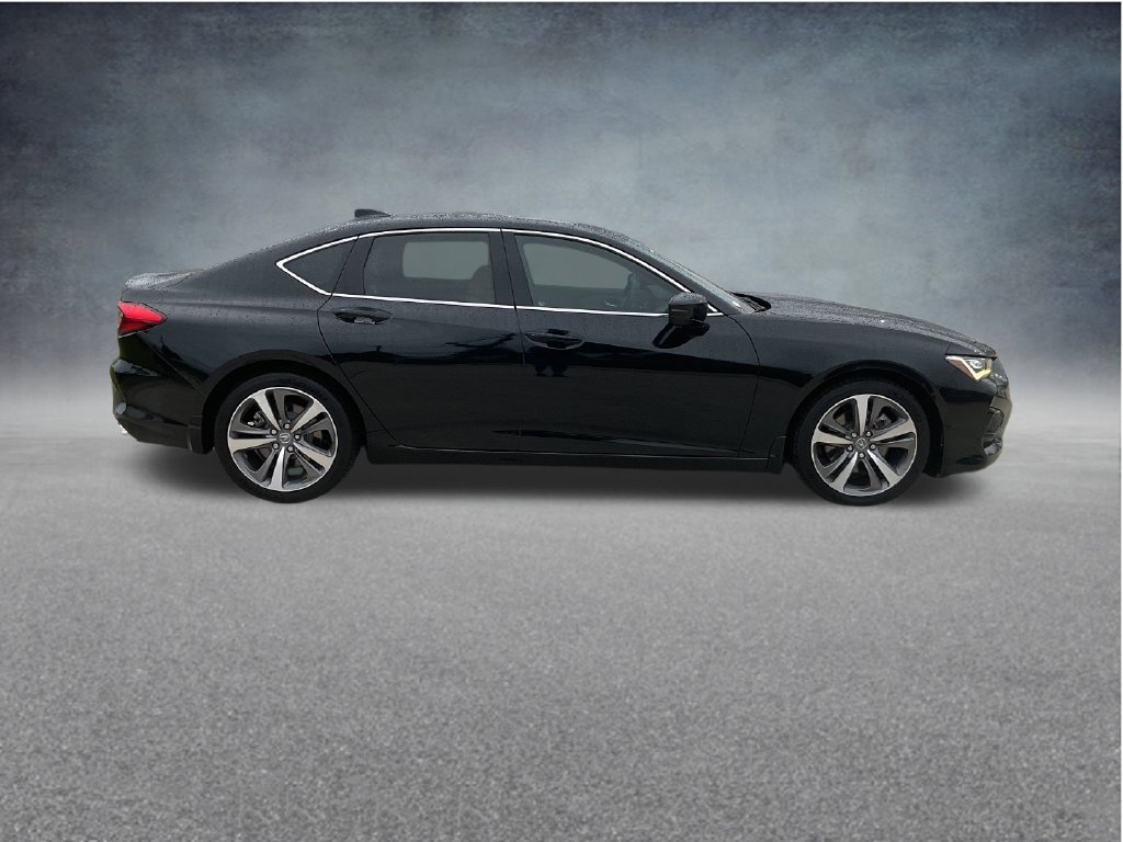 Used 2021 Black Acura Advance image 8