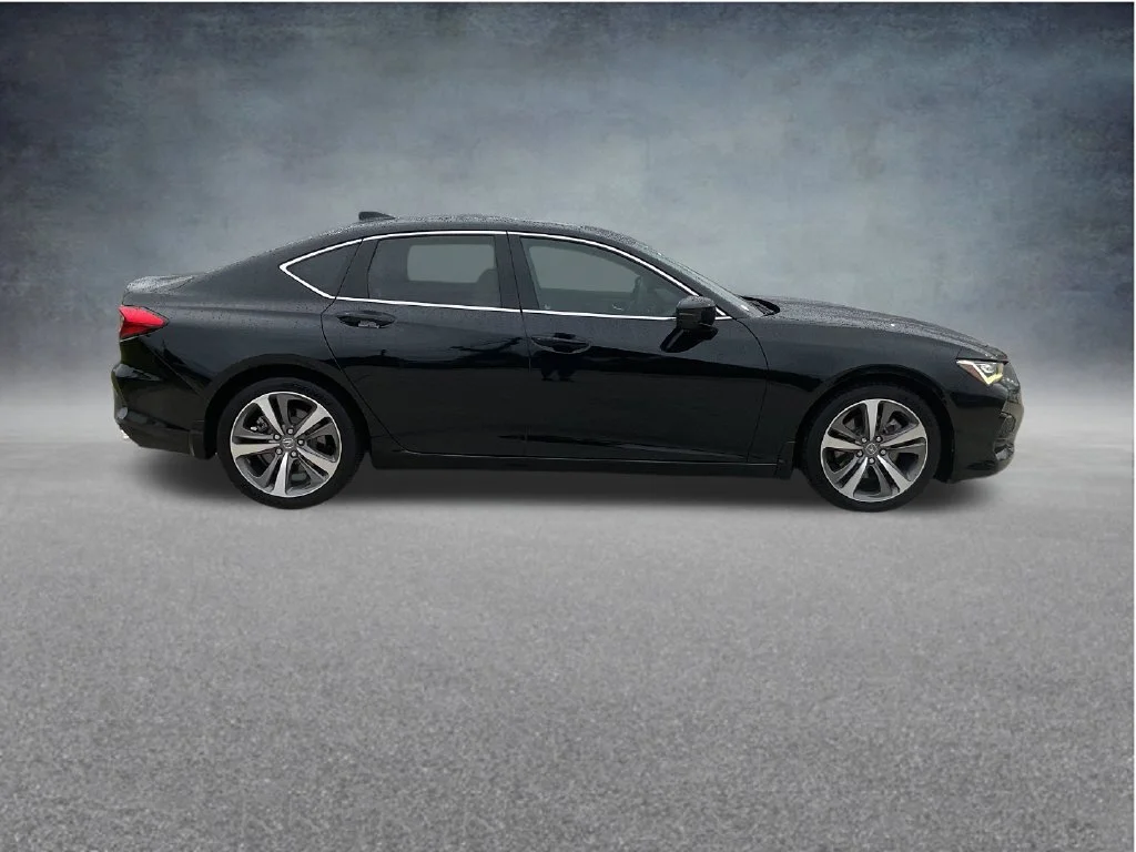 Used 2021 Black Acura Advance image 8