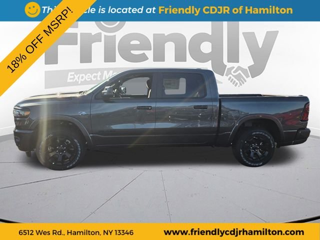 New 2026 Granite Crystal Metallic Clear-Coat Exterior Paint RAM Big Horn/Lone Star image 8