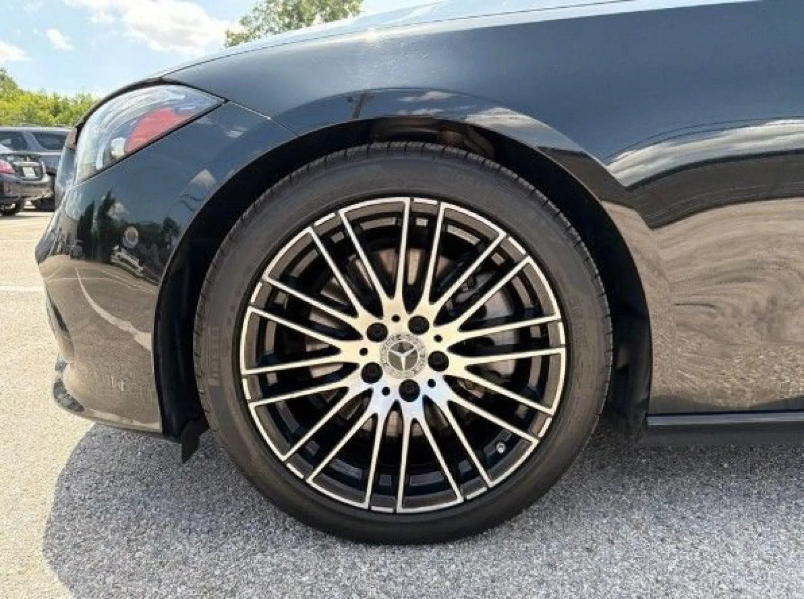 Used 2022 Obsidian Black Metallic Mercedes-Benz C 300 image 9