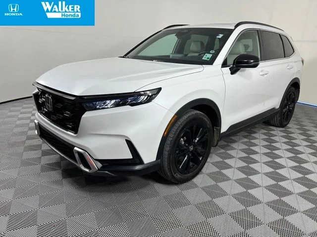 Certified Used 2024 Platinum White Pearl Honda Sport Touring image 3