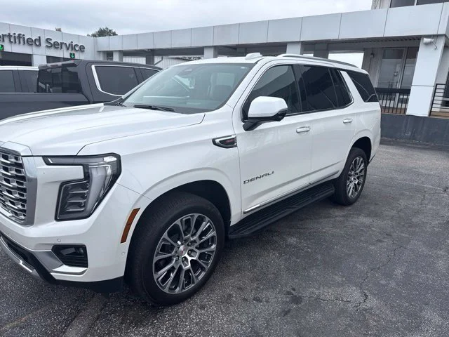 Certified Used 2025 White Frost Tricoat GMC Denali image 1