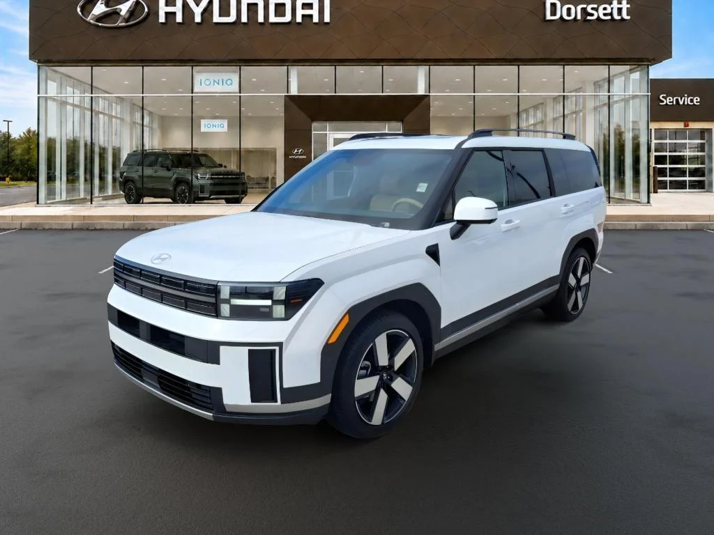 New 2026 Serenity White Hyundai Limited 7P image 1